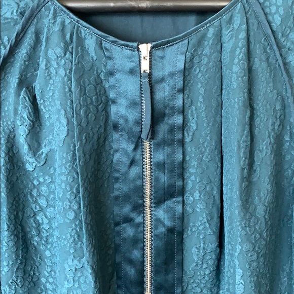 Rebecca Taylor Zip Front Silk Dress - Picture 5 of 9